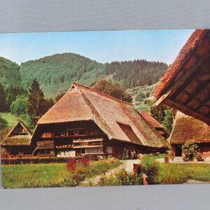 Vintage Postcard - Black Forest Open Air Museum Vogtsbauerhof - GMT